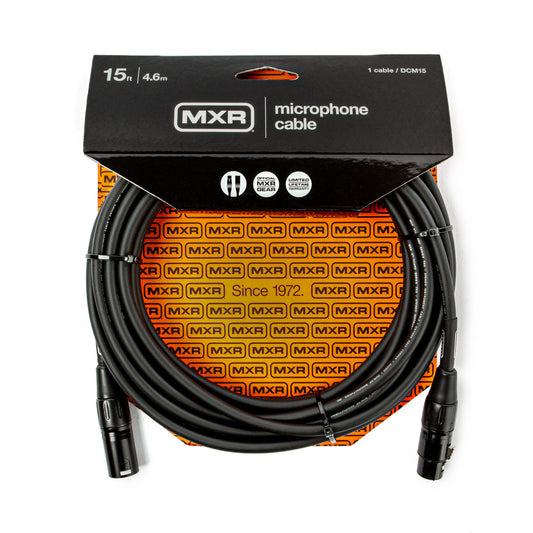 MXR Microphone Cable 15 Ft DCM15