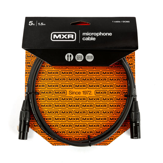 MXR Microphone Cable 5Ft DCM5