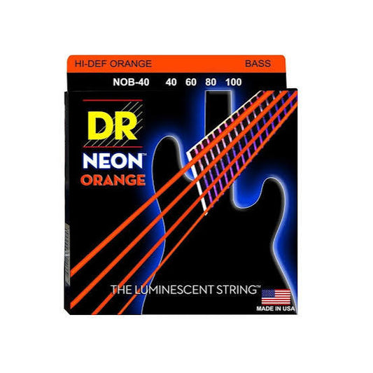 DR Neon Orange Bass  Strings