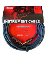 D'Addario 30' Circuit Breaker Instrument Cable