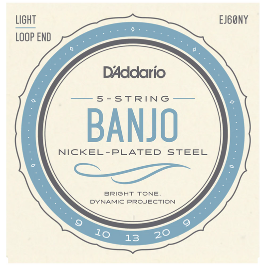 Daddario 5 string Banjo EJ160