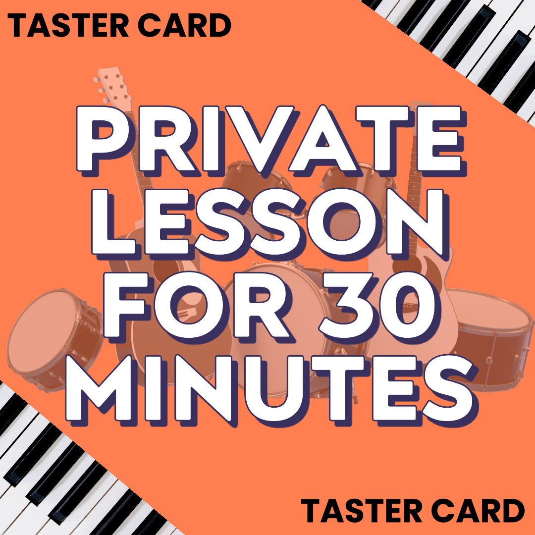 Privet Lessen Taster Card - 30 Minutes Private Lesson x 3 Lessons – Simply Music FSJ