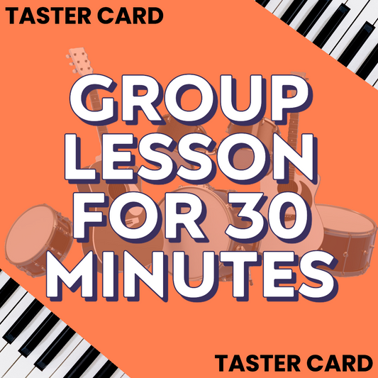 Taster Card - 30 Minutes Group Lesson x 3 Lessons