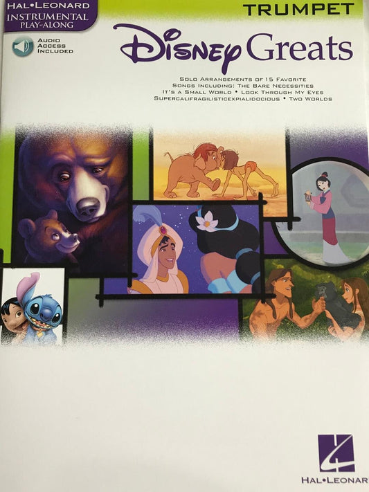 Disney for Trumpet Easy Instrumental Play Along