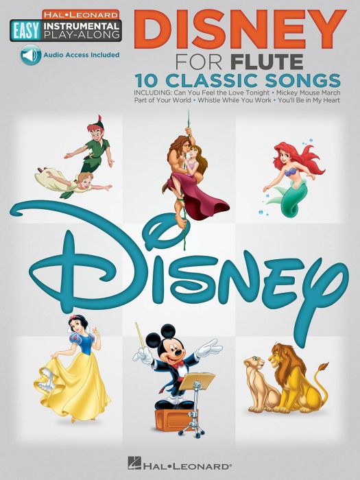 Disney  for Flute Easy Instumental PlayAlong