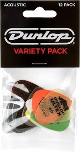 Dunlop Variety Pack Acoustic 12 Pk