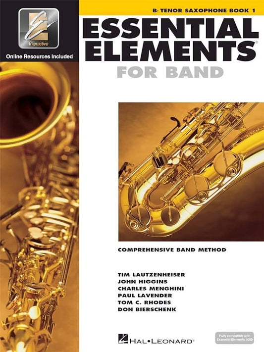Essential Elements - Tenor Saxophone Book 1