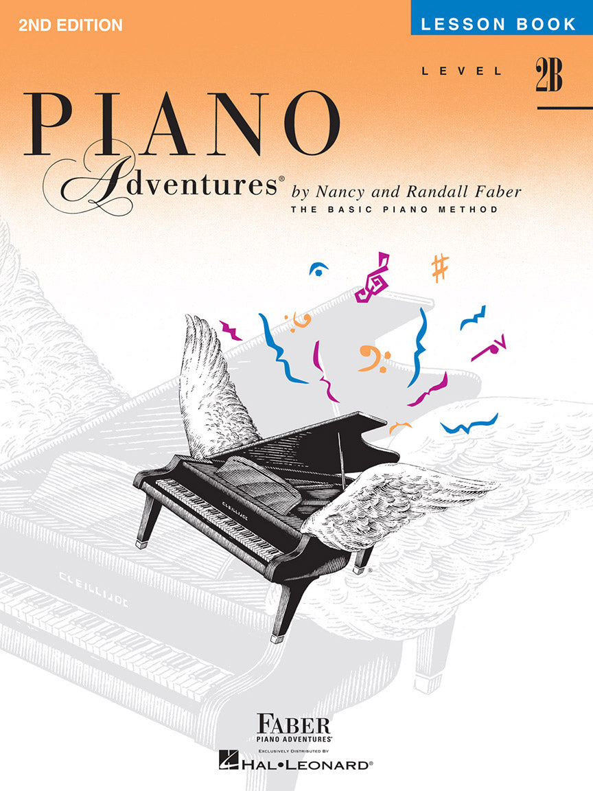 Piano Adventures Lesson Book Level 2B