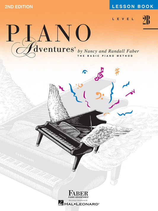 Piano Adventures Lesson Book Level 2B