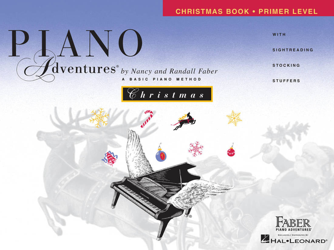 Faber Piano Adventures Christmas Book Primer Level 