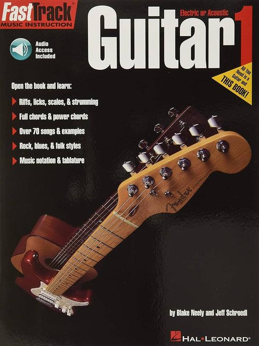 Fast Track Guitar Book 1 & CD