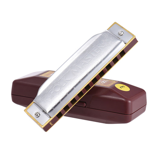 Folkmaster 10 H/D "D" Harmonica