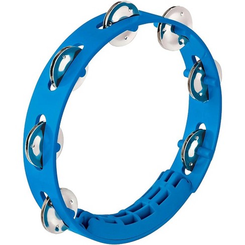 8" Blue Tambourine