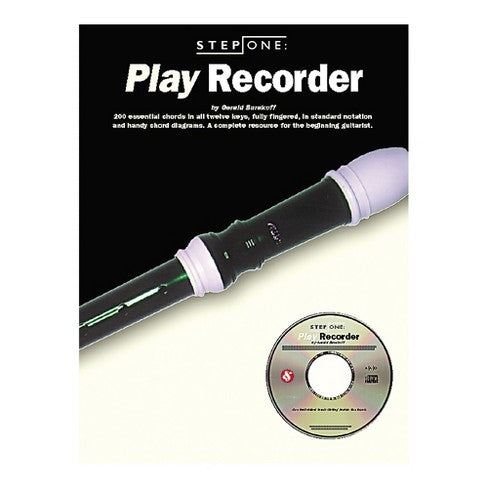 Step One:Play Recorder Bk and CD