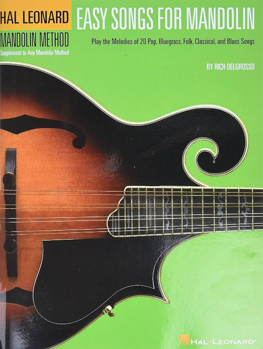 Hal Leonard Easy  songs for Mandolin