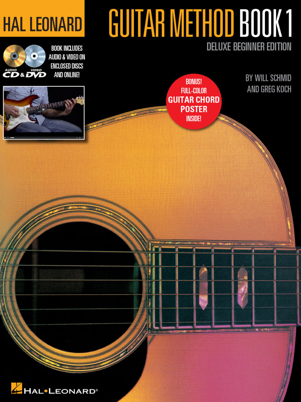 Hal Leonard Guitar Method Book 1 w/ CD