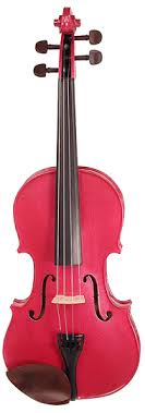 Stentor Harlequin Violin Outfit Red 1/2