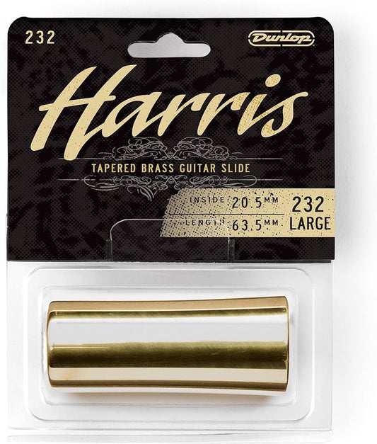 Harris Tapered Brass Guitar Slide