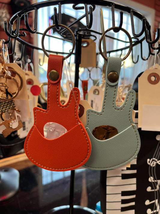 Guitar pick holder Key Chain  Large