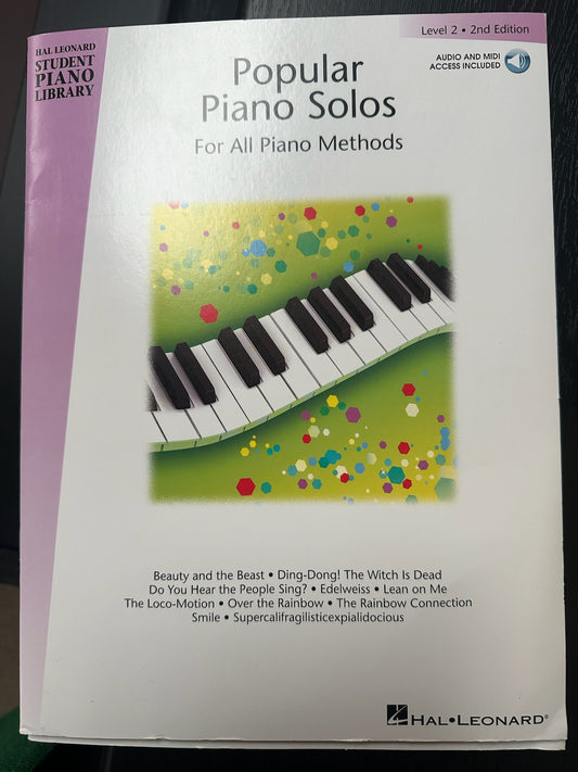 HL Popular Piano Solos Level 2