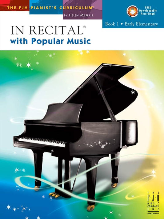 In Recital with Popular Music Bk 1 Bk&CD