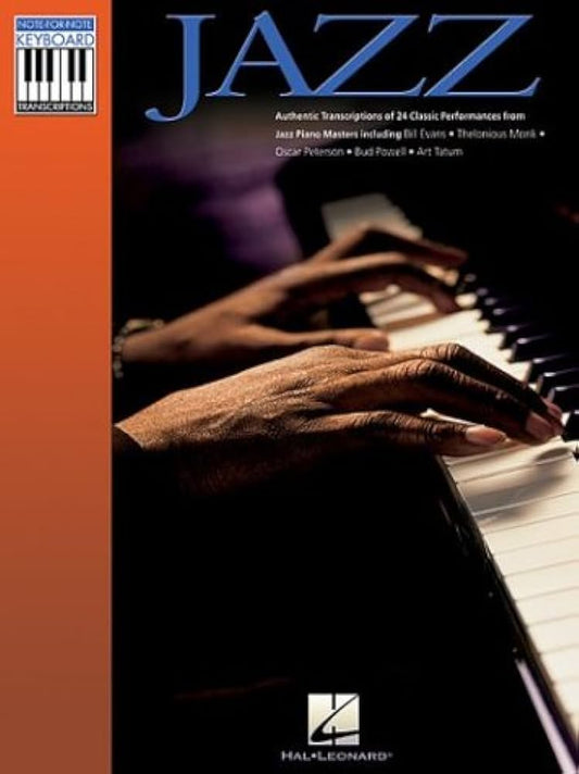 Jazz Note-For-Note Transcriptions Keyboard