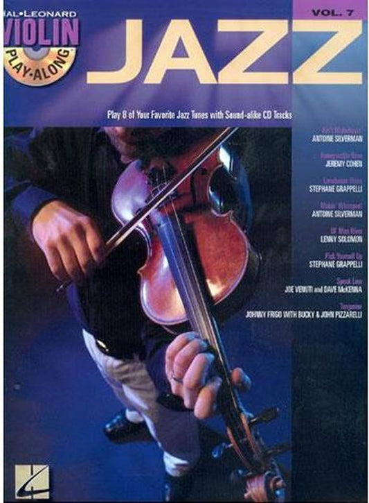 Jazz Violin PlayAlong Vol 7 Bk & CD