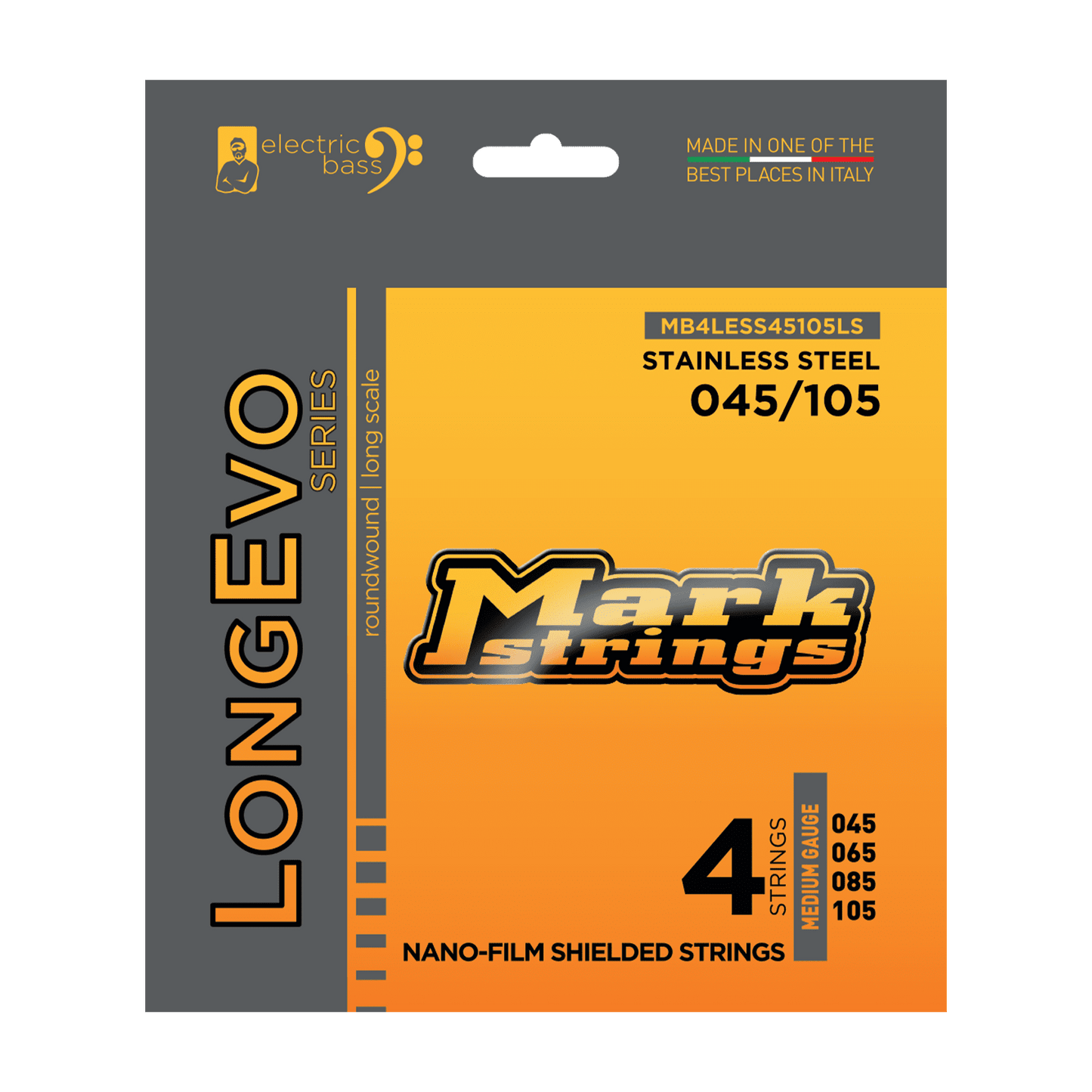 Mark Strings Longevo Electric Bass 4 Strings  MB4LESS45105LS