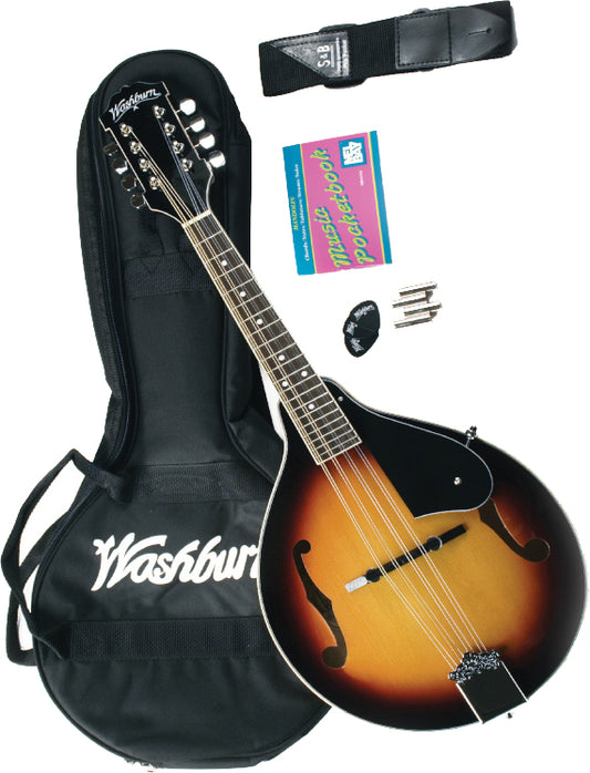 Washburn M1K Mandolin - Tobacco Sunburst