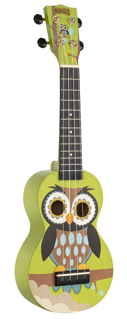 Mahalo Ukulele Owl with bag MA1WL