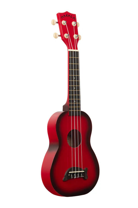 Makala Soprano Dolphin Ukulele Red Burst