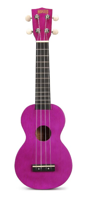 Mahalo Ukulele Soprano Trans Purple MK1Ptpp