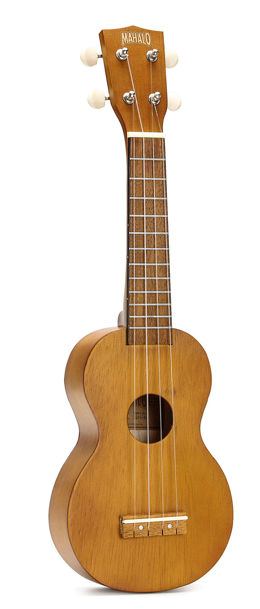 Mahalo Ukulele Soprano Trans Brown MK1tbr