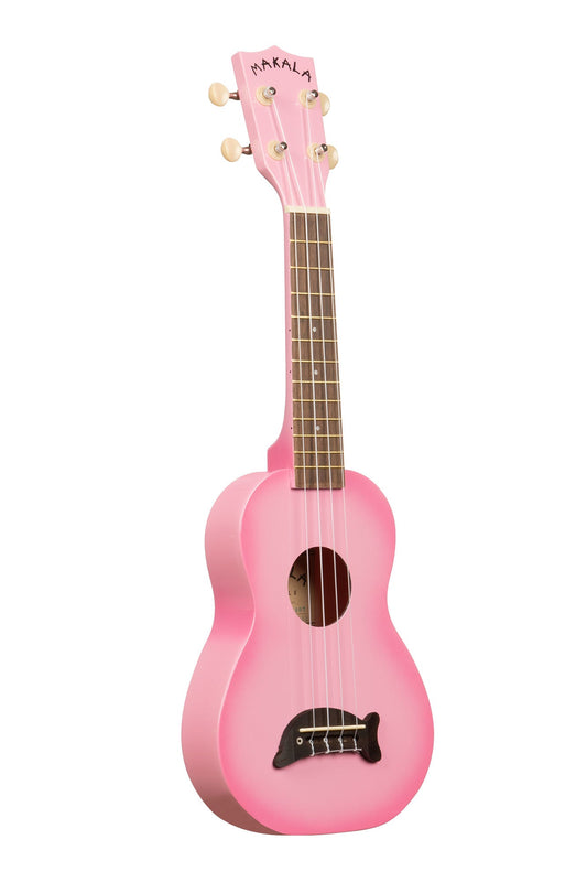 Makala Soprano Dolphin Pink Burst Ukulele