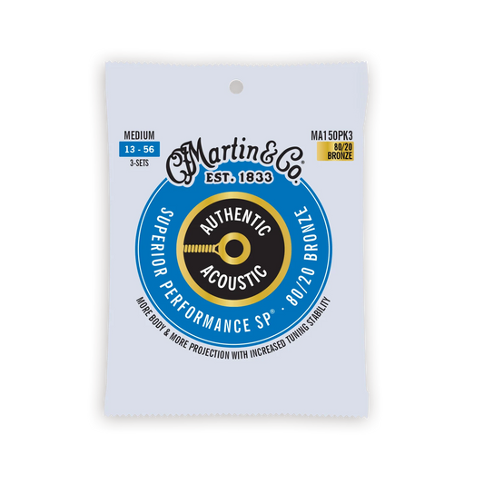 Martin SP Medium Strings 80/20 Bronze MA150