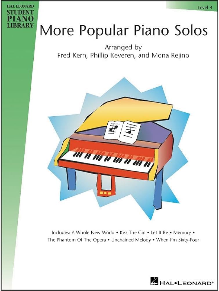 More Popular Piano Solos - Level 4 CD