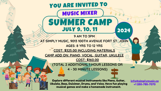Music Mixer Summer Camp (July 9, 10, 11)