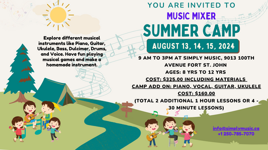 Music Mixer Summer Camp - Add On (August 13, 14, 15)