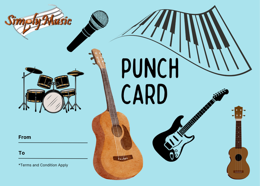 Punch Card - 30 Mins x4