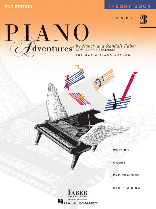 Piano Adventures- Theory  Book Level 2B