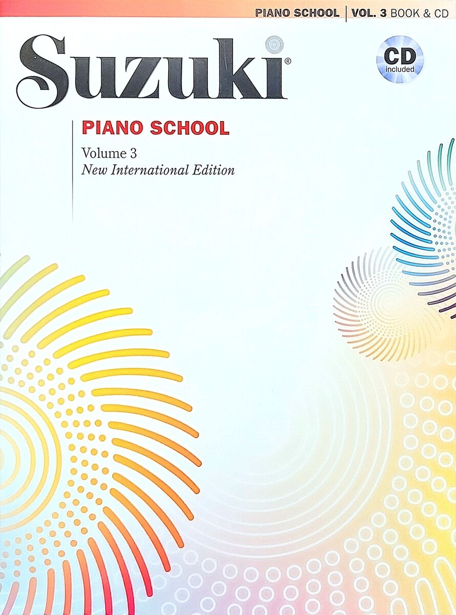 Suzuki Piano School Volume 3 (Book & CD)