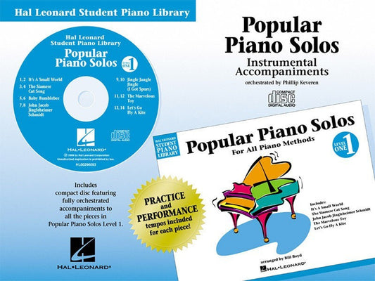 Popular Piano Solos - Level 1 CD