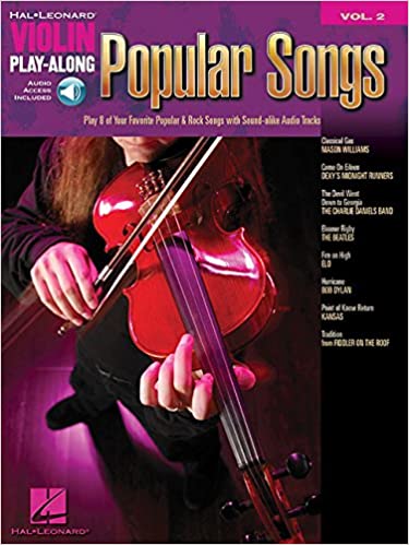 Popular songs play along 2 (violin)