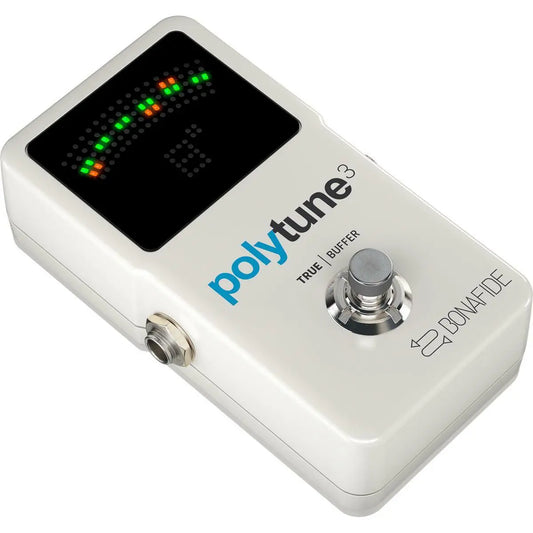 Portable Polyphonic Pedal Tuner