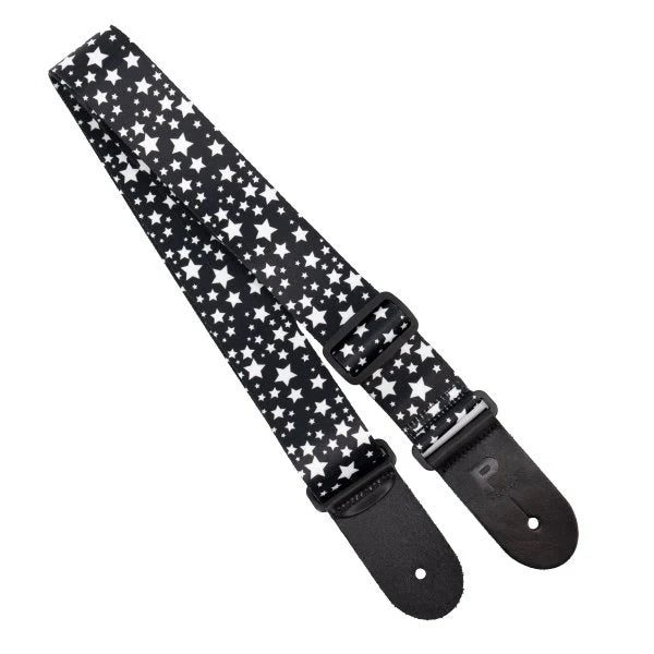 Profile Black & White Star Pattern Strap