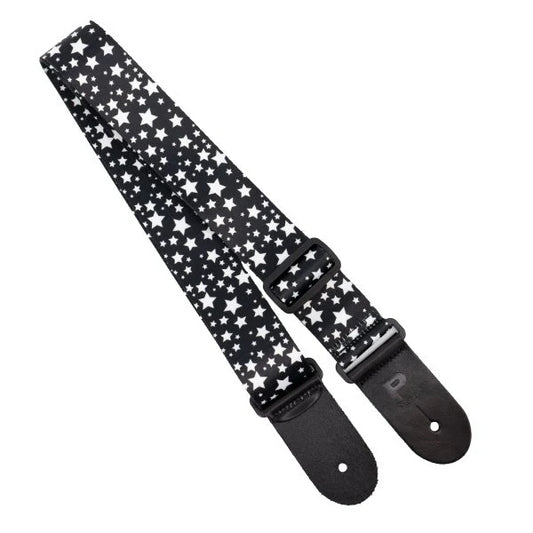Profile Black & White Star Pattern Strap