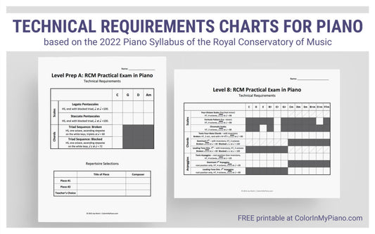 Technical Requirements - Piano