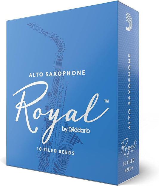 Royal Alto Sax #2.5 single reed/ 10 box