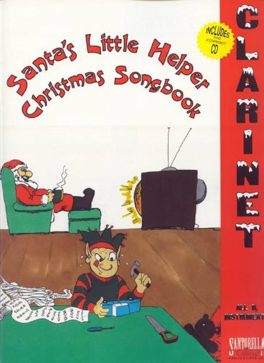 Santa's Little Helper Christmas Song Book Trumpet