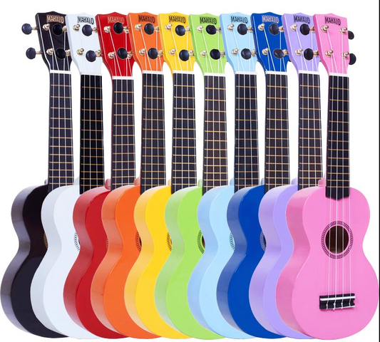 Mahalo Soprano Ukulele w/bag - Light Blue